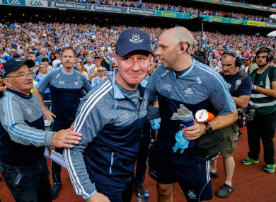Jim Gavin after Dublin's All-Ireland final win over Tyrone in September.