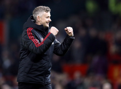 Solskjaer: has spoken to United players about their conduct off the field as well as on it.