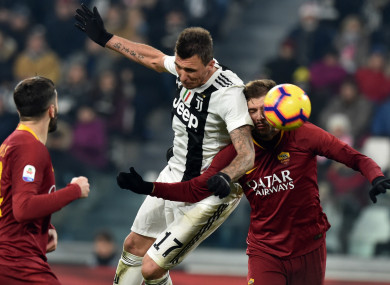 Mario Mandzukic scored the only goal of the game.