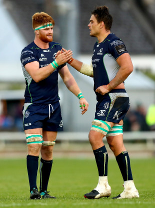 Back in action: Sean O’Brien and Quinn Roux.