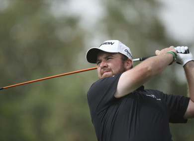 Pride of Offaly: Shane Lowry.