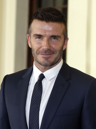 David Beckham (file pic).
