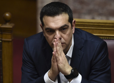 Greek Prime Minister Alexis Tsipras