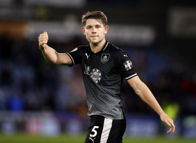 Going nowhere: Tarkowski is staying at Burnley, according to his manager.