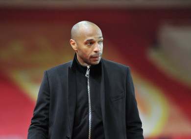 Thierry Henry (file pic).