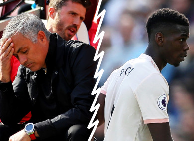 Paul Pogba struggled at times in Jose Mourinho's system.