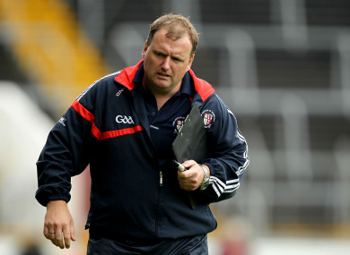 Keith Ricken has taken charge of CIT in the Sigerson Cup this year.