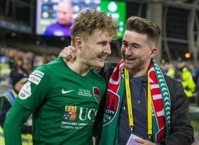 Sadlier and Maguire won the Premier Division together with Cork City in 2017.