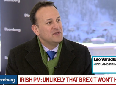 Taoiseach Leo Varadkar said if things go very wrong with Brexit the border would look like it did 20 years ago.
