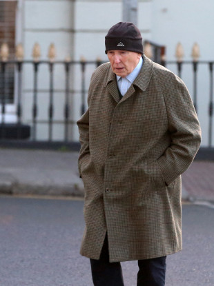 File photo of retired surgeon Michael Shine arriving at the Central Criminal Courts in Dublin.