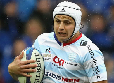 Pat Lambie during his time with Racing 92.
