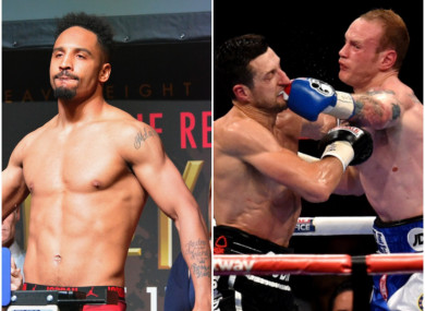 Andre Ward (L) said Carl Froch's arrogance was 'off the charts' after his former opponent claimed British boxing wouldn't miss his own domestic rival, George Groves, who retired on Monday.