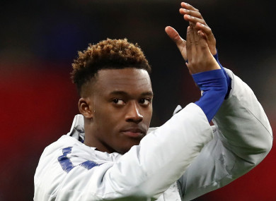 Callum Hudson-Odoi, 18, looks set to be prized away from Stamford Bridge.