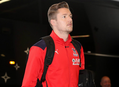 Crystal Palace goalkeeper Wayne Hennessey.