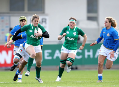 The Old Belvedere star came on against England in the first round of Ireland's Six Nations campaign.