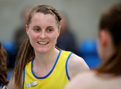 Ciara Mageean of UCD Athletics Club after the Women's 3,000m on Saturday.
