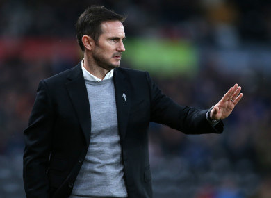 Frank Lampard has impressed since taking over as Derby manager.