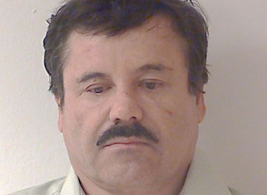 File mugshot of Joaquin 'El Chapo' Guzman from 2014.