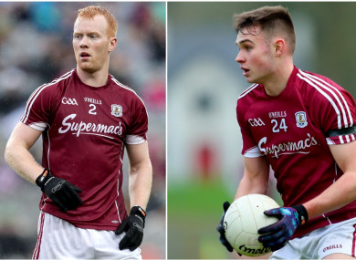 Declan Kyne and Cillian McDaid are huge losses for Kevin Walsh's side.
