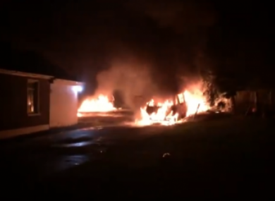 Footage of the incident.