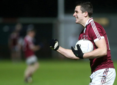 Slaughtneil's Shane McGuigan helped St Mary's to victory today.