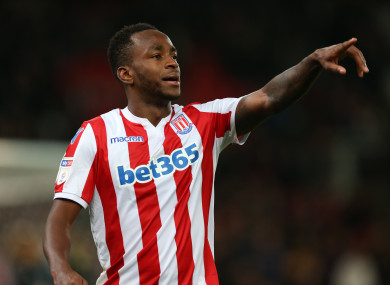 Berahino has been with Stoke since 2017.