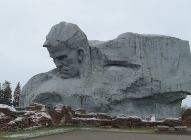 A monument in the Belarusian city of Brest.