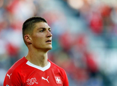 Steven Zuber was on target for Swizerland.