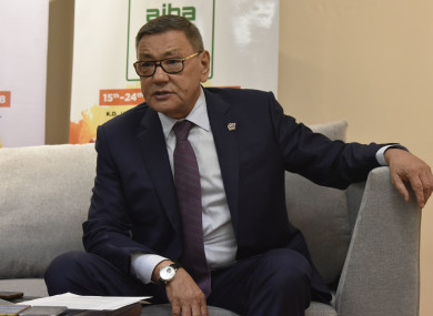 Rakhimov pictured last November.