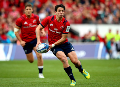 Carbery is back in the 10 jersey.