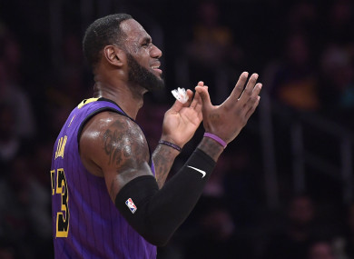 The LA Lakers were defeated by the Brooklyn Nets on Friday.