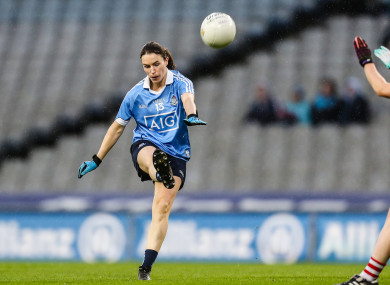 Aherne scored 3-3 on her return to the Dublin team.