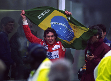 RIP: Ayrton Senna.