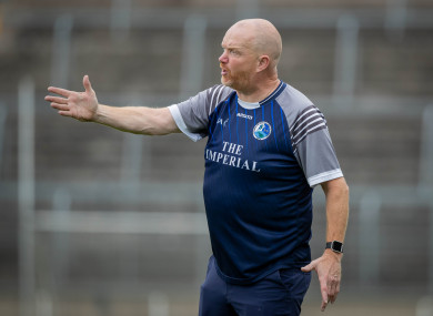 Cavan manager, James Daly.