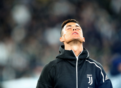 Juventus' Cristiano Ronaldo.