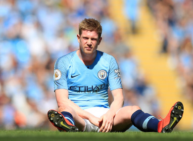 The Belgian will miss tomorrow's trip to Old Trafford.