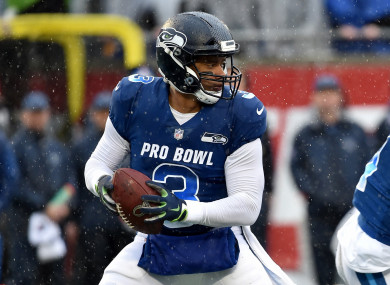 Russell Wilson of the Seattle Seahawks (file pic).