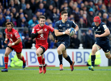 Leinster and Toulouse met in this year's pool stages.