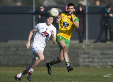 Odhran MacNiallais during the 2018 Allianz Football League.
