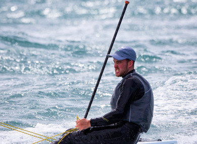 Finn Lynch impressed at the Palma regatta today.