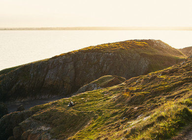 At Red Rock Beach, Howth.
