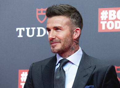 David Beckham.