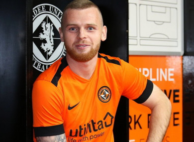 Connolly joined Dundee United from Crawley Town in January.
