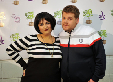 Ruth Jones and James Corden, creators of Gavin and Stacey.