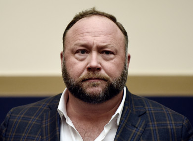 Conspiracy theorist and Infowars founder Alex Jones.