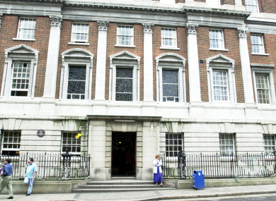 File photo of Holles Street hospital.