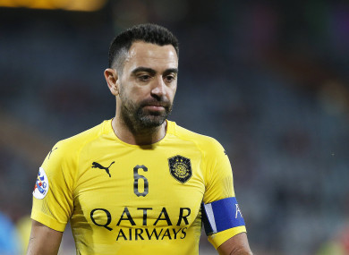 Xavi Hernandez (file pic).