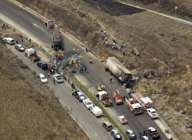 A photo of the scene.