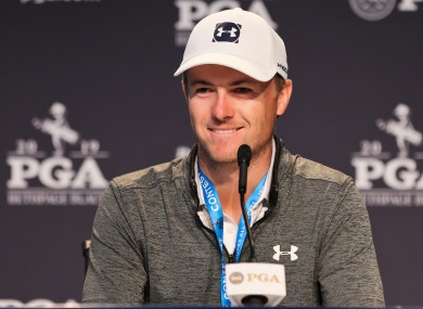 Three-time major winner, Jordan Spieth.