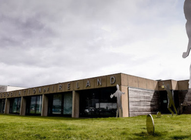 A file pic of the FAI's headquarters in Abbotstown.